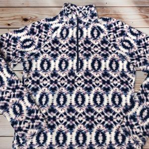 EDDIE BAUER quarter zip performance fleece Sz. M